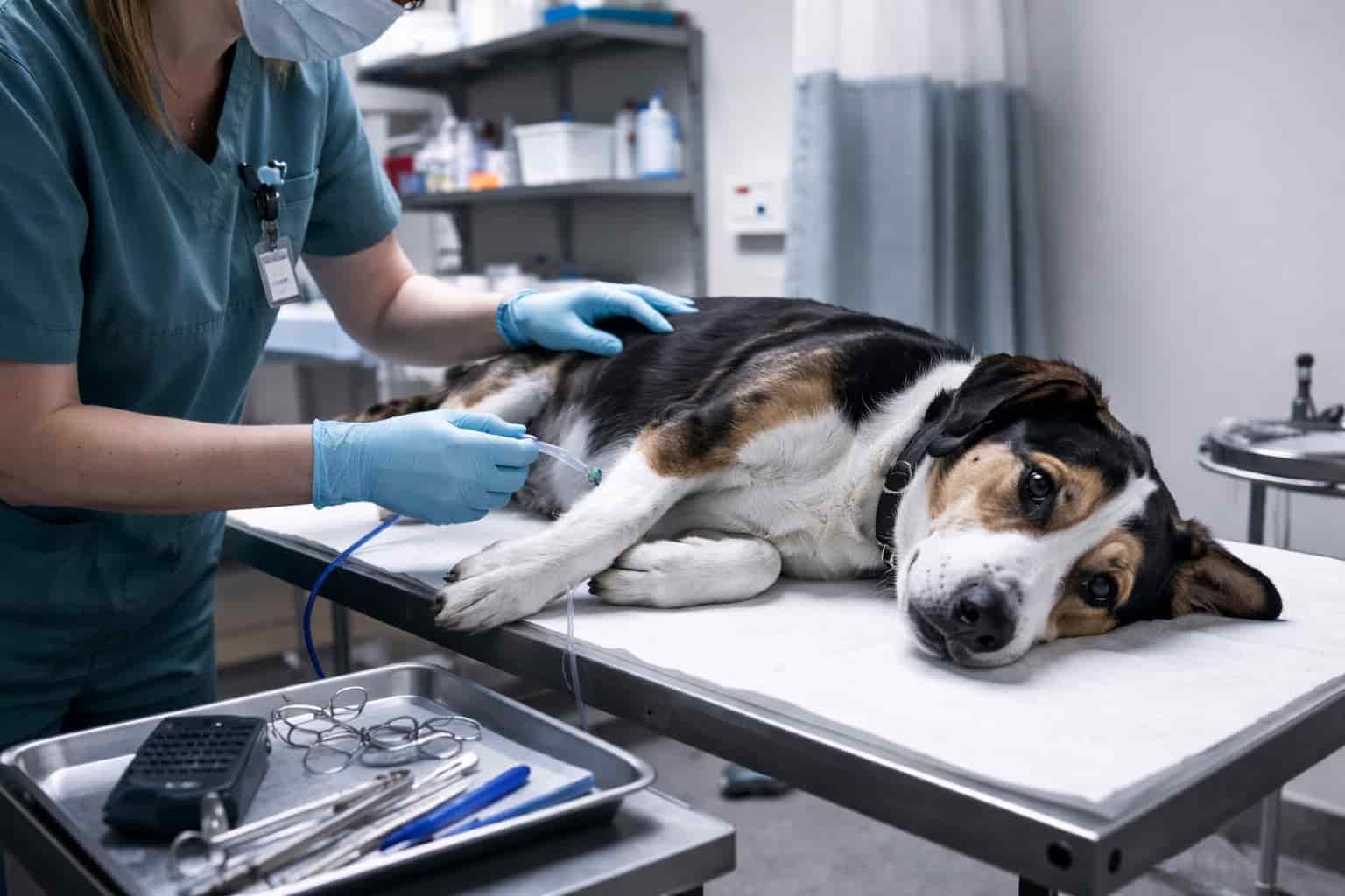 Many owners face the difficult decision of ending a dog’s suffering through euthanasia.