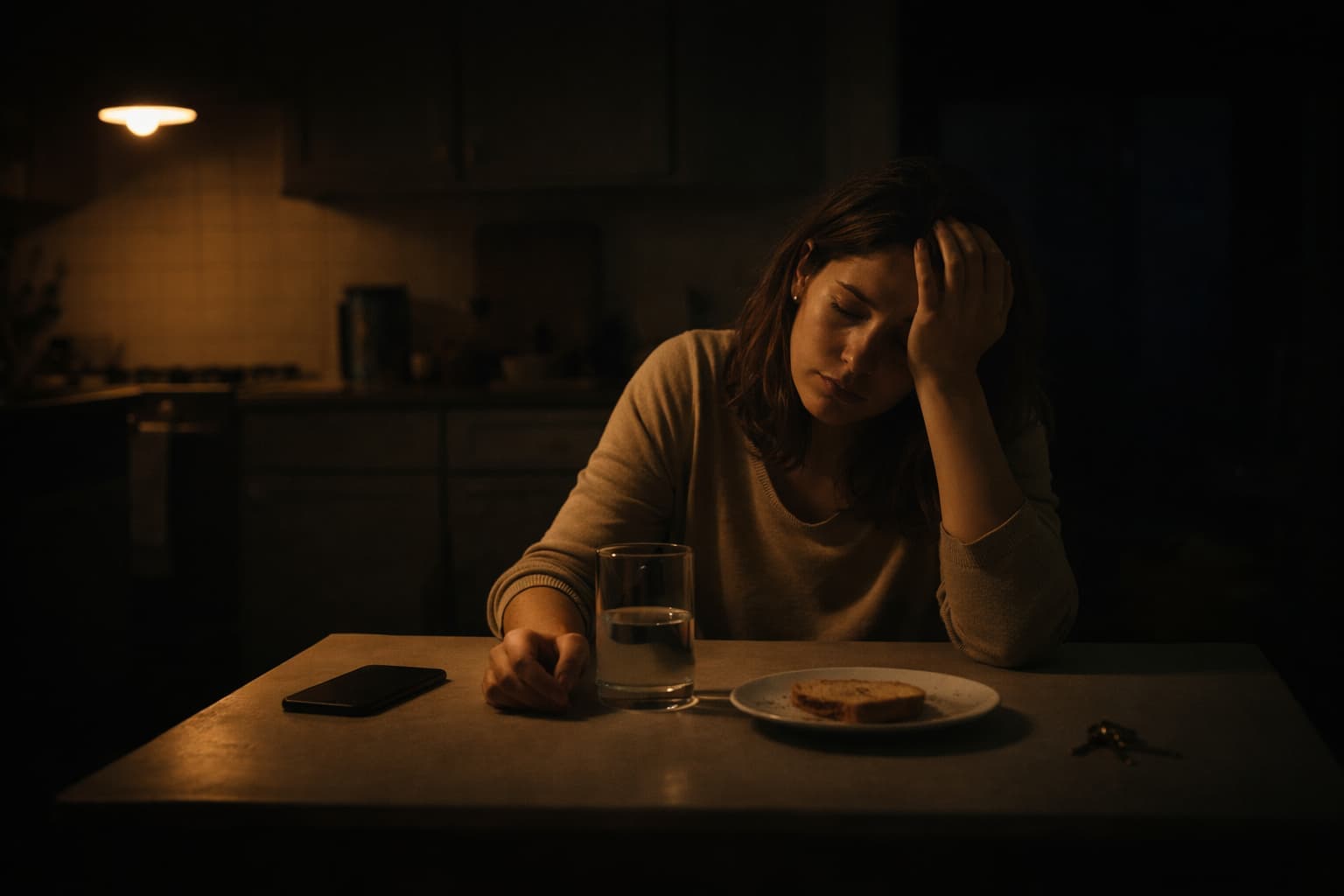 The weight of having no emotional capacity left to stay friends with someone walking into a situation you know will end badly.